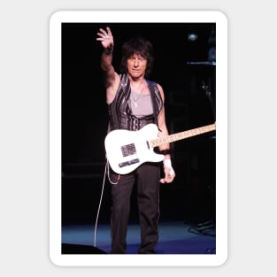 Jeff Beck Photograph Sticker